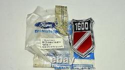 Cortina Escort Capri Genuine Ford Nos Front Fender 1600 Shield Badge