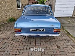 Cortina Mk2 1600 super in excellent condition. Runs and drives, ready to show