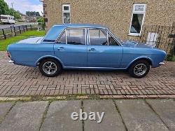 Cortina Mk2 1600 super in excellent condition. Runs and drives, ready to show