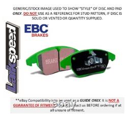 EBC Front Brake Discs & Greenstuff Pads for Ford Cortina Mk3 1.6 (70 74)