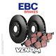 Ebc Front Brake Kit Discs & Pads For Ford Cortina Mk4 2.3 76-79