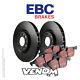 Ebc Front Brake Kit Discs & Pads For Ford Cortina Mk5 1.6 79-82
