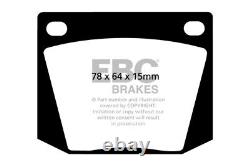 EBC Front Brake Kit Discs & Pads for Ford Escort Mk1 1.6 RS 115 70-72