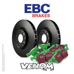 EBC Front Brake Kit Discs & Pads for Ford Escort Mk2 1.6 75-80