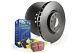 Ebc Front Disc & Yellowstuff Pad For Ford Cortina (mk2) 1.3 6670