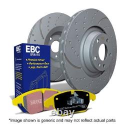 EBC Front Turbo Groove Disc & Yellowstuff Pad for Ford Cortina Mk5 2.0 (79 82)
