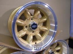 Escort Capri Cortina Ford 7x13 Deep Dish Alloy Wheel Set Jbw Superlight 13x7