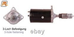 FORD Cortina MK1 MK2 Starter Motor 12V LUCAS Version Flywheel Starter 3 Hole