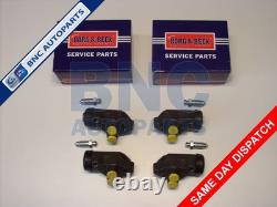 FRONT WHEEL CYLINDER SET OF FOUR for FORD CORTINA MK 1 BORG & BECK FRONT WHEEL CYLINDER SET OF FOUR for FORD CORTINA MK 1 BORG & BECK