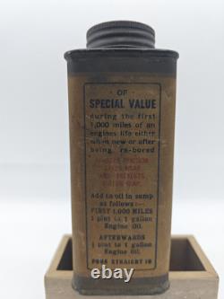 Filtrate Running In Compound Tin Empty Advertising