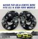 Fits Ford Wheel Spacers 15mm 20mm Capri Escort Black Alloy Hub Centric 4x108 X 4