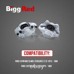 For Ford Capri Cortina MK2 & MK3 Brake Caliper 1970-1982 54MM Steel 60284/5