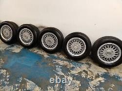 Ford Capri Fiesta Cortina Escort Alloy Wheels Jba Goodyear 185/70/14 Set Of 5