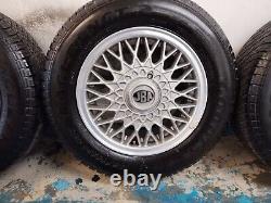 Ford Capri Fiesta Cortina Escort Alloy Wheels Jba Goodyear 185/70/14 Set Of 5