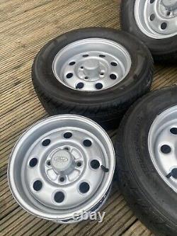 Ford Capri Wheels + New Tyres LS Wheels Ford Cortina Escort Fiesta Anglia