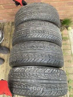 Ford Capri Wheels + New Tyres LS Wheels Ford Cortina Escort Fiesta Anglia