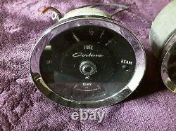 Ford. Cortina. Granada. Escort. Fuel. Speedo. Rare. Cortina. Logo