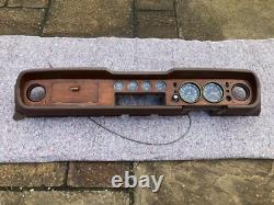 Ford Cortina MK2 1600E series 2 dashboard & clocks in good condition