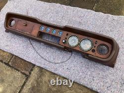 Ford Cortina MK2 1600E series 2 dashboard & clocks in good condition