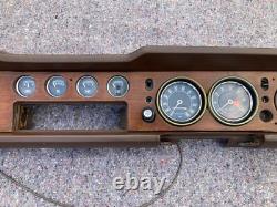 Ford Cortina MK2 1600E series 2 dashboard & clocks in good condition