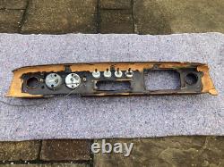 Ford Cortina MK2 1600E series 2 dashboard & clocks in good condition