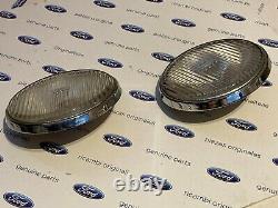 Ford Cortina MK3/4/5/Granada MK1/Escort MK2 New Genuine Ford fog lenses