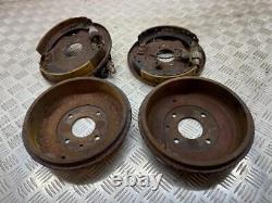 Ford Cortina Mk2 1600e Gt Pair Of 9inch Drubs And Backing Plates