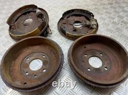 Ford Cortina Mk2 1600e Gt Pair Of 9inch Drubs And Backing Plates