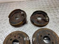 Ford Cortina Mk2 1600e Gt Pair Of 9inch Drubs And Backing Plates