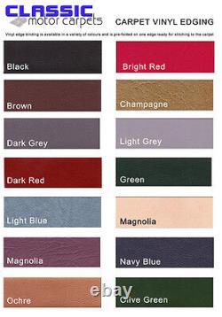 Ford Cortina Mk2 Carpet Set Superior Deep Pile, Latex Backed