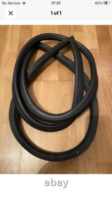 Ford Cortina Mk2 Front & Rear windscreen rubbers Perfect fit Plus Chrome Insert