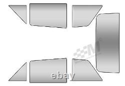 Ford Cortina Mk2 Polycarbonate Window Kit Clear Plastic Perspex Type