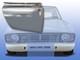 Ford Cortina Mk2 Steel Front Valance Repair Sections Both Sides