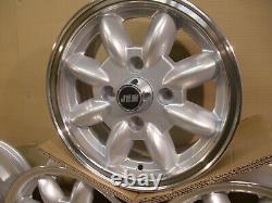 Ford Escort Capri Cortina 5.5x13 Alloy Wheel Set Jbw Minilight Style 13x5.5