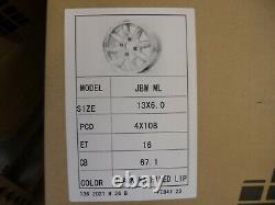 Ford Escort Cortina Capri 6x13 Alloy Wheel Set Jbw Minilight Style 13x6
