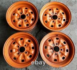 Ford Escort MK1 MK2 Capri Cortina Steel Wheels 5J x 13 inch 79ABCBBB Set of 4