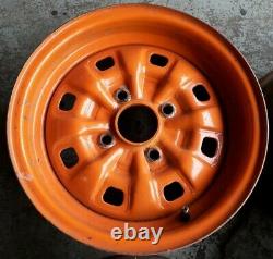 Ford Escort MK1 MK2 Capri Cortina Steel Wheels 5J x 13 inch 79ABCBBB Set of 4