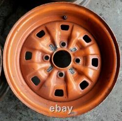 Ford Escort MK1 MK2 Capri Cortina Steel Wheels 5J x 13 inch 79ABCBBB Set of 4