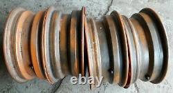 Ford Escort MK1 MK2 Capri Cortina Steel Wheels 5J x 13 inch 79ABCBBB Set of 4