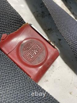 Ford FoMoCo 1960s Cortina Anglia 105e Mk1 Escort Static 3 Point Seat Belts Set