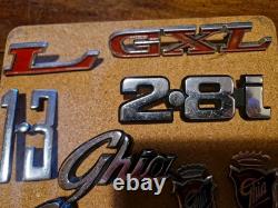 Ford Job Lot Classic Badges Emblems Logos Escort Cortina, Capri Granada Ghia etc