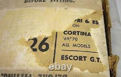 Ford Mk2 Cortina Gt 1600e Lotus Mk1 Escort Capri Nos Formula Steering Wheel Boss
