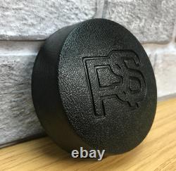 Genuine Ford RS Motorsport steering wheel centre pad. Escort MK1, MK2, etc. 9D2