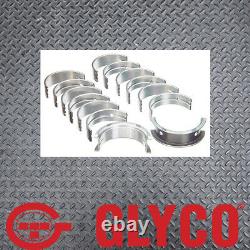 Glyco +020 Main bearing set fits Ford 751M Cortina MK II Escort MK II