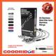 Goodridge Steel Clear Brake Hoses For Ford Cortina Mk2 1966-1970 Sfd0603-3c-cl