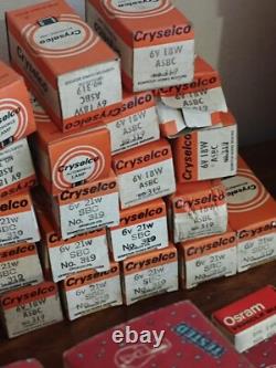Job Lot Cryselco And Luxram Car Bike Van Bulbs 6v 12v 24v