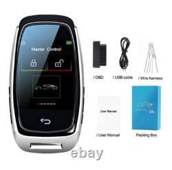 LCD Touch Screen Smart Key For Remote Keyless Entry Start Stop Engine Window