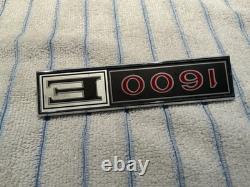 NOS Cortina Mk2 1600e Rear Badge Genuine Ford