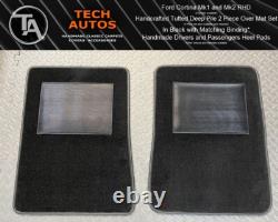 Over Mat Set Handmade to Order Tufted Deep Pile Ford Cortina Mk1 & Mk2