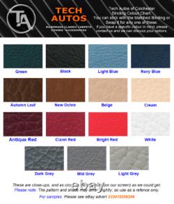 Over Mat Set Handmade to Order Tufted Deep Pile Ford Cortina Mk1 & Mk2